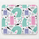 Recherche de chat mignon tapis souris Motif