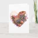 Recherche de lézards vœux cartes Dragons barbus