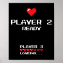 Zoek naar speler 2 posters Gamer