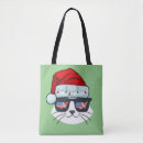 Recherche de santa tote bags Xmas