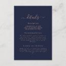 Recherche de navy blue rose gold mariages Formel