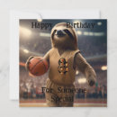 Recherche de basketball vœux cartes Drôle