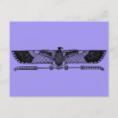 Recherche de symbole égyptien cartes postales Antique