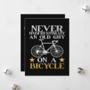 Recherche de drôle cycliste vœux cartes Bicyclette