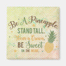 Recherche de ananas magnets Typographie
