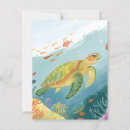 Recherche de peinture tortue cartes postales Océan