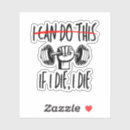Zoek naar workout humor stickers Gewichtheffen