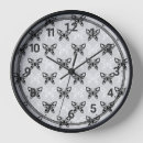 Recherche de papillon noir blanc horloges Motif