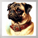Recherche de peinture de carlin posters Chiot