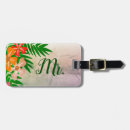 Recherche de tropical bagages étiquettes Fleurs