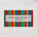 Recherche de strié cartes visite Motif