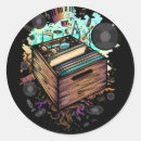 Recherche de battements autocollants Disque vinyle