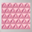 Recherche de motif triangle posters Rose