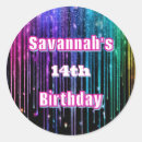 Recherche de luisant autocollants Fête d'anniversaire