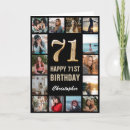 Recherche de 71 ans anniversaire cartes Soixante et onze