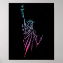 Recherche de statue de la liberté posters Noir et blanc