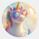 Zoek naar leuke eenhoorns stickers Magisch