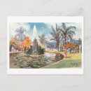 Recherche de jardin botanique cartes postales Vintage