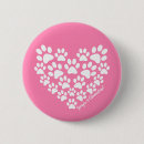 Recherche de patte animale badges Amour