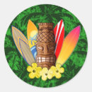Recherche de masques tiki autocollants Surf