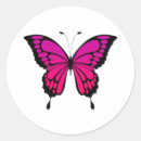 Recherche de pourpre de papillon autocollants Élégant