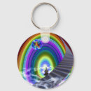 Zoek naar symbolische sleutelhangers Rainbow