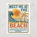 Zoek naar retro surfen briefkaarten Oceaan