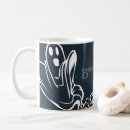 Recherche de fantôme de halloween tasses Noir