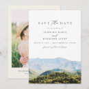 Recherche de mountain wedding save the dates Couple