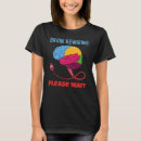 Recherche de cerveaux tshirts Noir