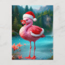 Recherche de flamant de noël cartes postales Vacances