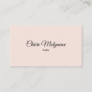 Recherche de cosmétiques de beauté cartes visite Customer