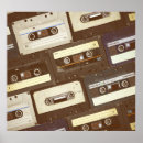 Recherche de bandes cassette audio posters Années 90