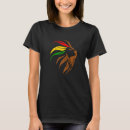 Recherche de tête de lion tshirts Noir