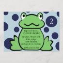 Recherche de de grenouille anniversaire invitations Amusant