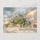 Recherche de michel cartes postales Mont saint michel