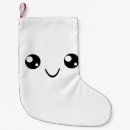 Recherche de visage heureux chaussette de noël Mignon