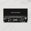Recherche de studio cheveux cartes visite Simple