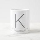 Recherche de tailles tasses Monogramme