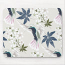 Recherche de fleurs blanches roses tapis souris Bleu