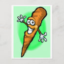 Recherche de carotte cartes postales Veggie