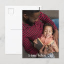 Recherche de fête des pères heureuse cartes postales Élégant