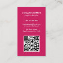 Recherche de magenta visitenkarten Code qr