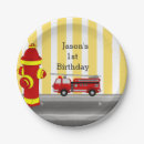Recherche de firetruck assiettes Pour enfants