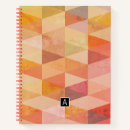Recherche de motifs géométriques carnets Couleurs vives