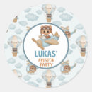 Recherche de petit aviateur autocollants Bleu