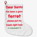 Recherche de furet chaussette de noël Drôle