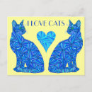 Recherche de amis fous cartes postales Chat