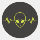 Recherche de alien gris autocollants Extraterrestre