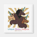 Recherche de licorne noire magnets Licorne afro autorisée